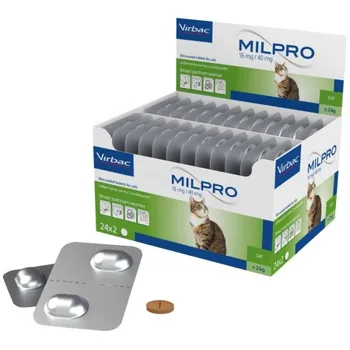 

MILPRO cats + 2 Kg anti-parasitic tablets for cats