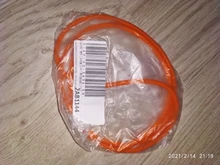 Tirachinas de goma elástica para exteriores, 1m, banda de reemplazo elástica de látex Natural para catapultas, 1,7x4,5mm