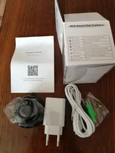 Cámara wifi IP HD inalámbrica con visión nocturna, monitor de bebé para interiores, 1080p, audio de dos vías, detección de movimiento, v380