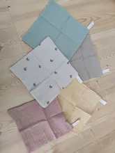 5 uds alimentación de bebé Toalla de gasa suave Toalla de baño recién nacido Saliva toalla paño del Burp D09 20 Dropshipping. Exclusivo.