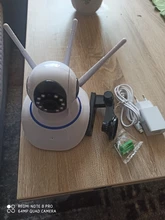 Cámara de vigilancia de seguridad para el hogar, videocámara IP de 1080P, inalámbrica, con detección de movimiento, 360 PTZ, Monitor de bebé