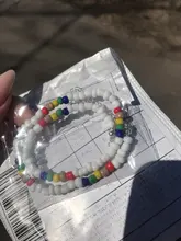 Collar sencillo con cuentas de semillas para mujer, Gargantilla corta con cuentas, joyería, Gargantilla, regalo, 1 ud.