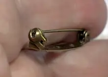 Clip de broche Chapado en 20 piezas, 20, 25 y 32mm, Base de bloqueo de seguridad en blanco, Base del broche para DIY, fabricación de joyas, accesorios de ropa al por mayor