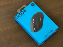 Logitech-ratón inalámbrico G304 G305 para juegos de ordenador, ergonómico, 2,4G, motor de héroe, 12000DPI, para LOL, PUBG, Fortnite, Overwatch, CSGO