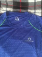 QUESHARK-Camiseta profesional para running de secado rápido para hombre, top suelto y transpirable ideal para correr, camping, senderismo o ciclismo, camisetas de tallaje asiático, tallas disponibles de la M-8XL