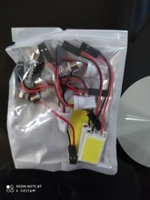 Festoon-bombillas de señal LED COB para coche, lámpara de placa de matrícula blanca T10, 31mm, 36mm, 39mm, 41/42mm, C5W, 168, Luces de lectura interiores, 1 Uds.