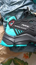 RAX-zapatillas para correr para hombre y mujer, calzado para deportes al aire libre, ligeras, transpirables, malla de aire, suela antideslizante superior, suela exterior de caucho Natural