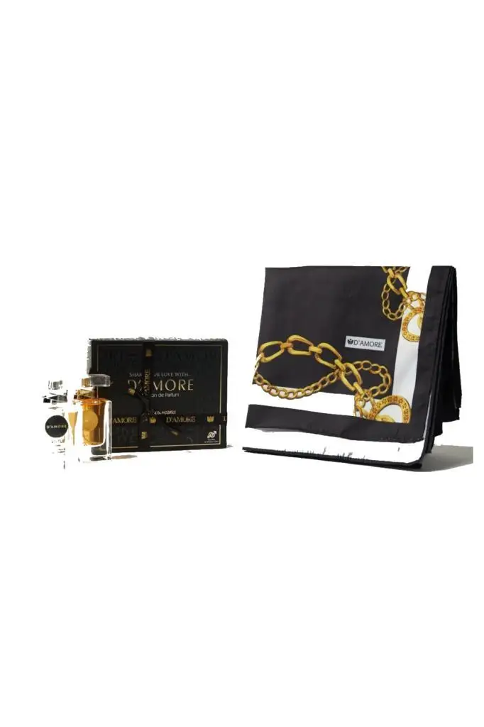 D'amore 100 мл EDP платок подарок для мужчин и женщин парфюмерный набор