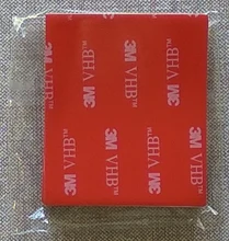 Cinta adhesiva de espuma acrílica de doble cara, 3M, VHB 5608, cinta de montaje resistente a elegir, ancho, 10 Uds., troquelado, redondo/rectangular