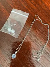 Collares de circonita AAA para mujer, de Plata de Ley 925, colgante de diamante brillante, gargantilla de compromiso, joyería fina NK068