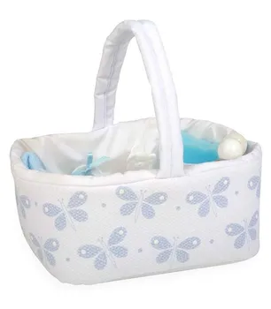 

BASKET BLUE WITH ACCESSORIES FOR BABY DOLLS
