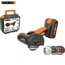 Угловая шлифмашина аккумуляторная WORX WX801 кейс
