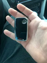 Funda de llave de control remoto para coche, carcasa suave de TPU, llavero para Volkswagen, VW, Magotan, Passat B8, Golf, Skoda, Superb, A7, accesorios, novedad