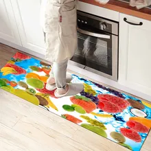 Else свежие фрукты клубники виноград яблоко 3d принт нескользящие микрофибры Кухня Счетчик современные декоративные моющиеся области коврик