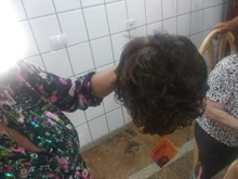 Peluca completa de cabello sintético para mujer, rizos oscuros cortos, pelucas espesas para el día a día
