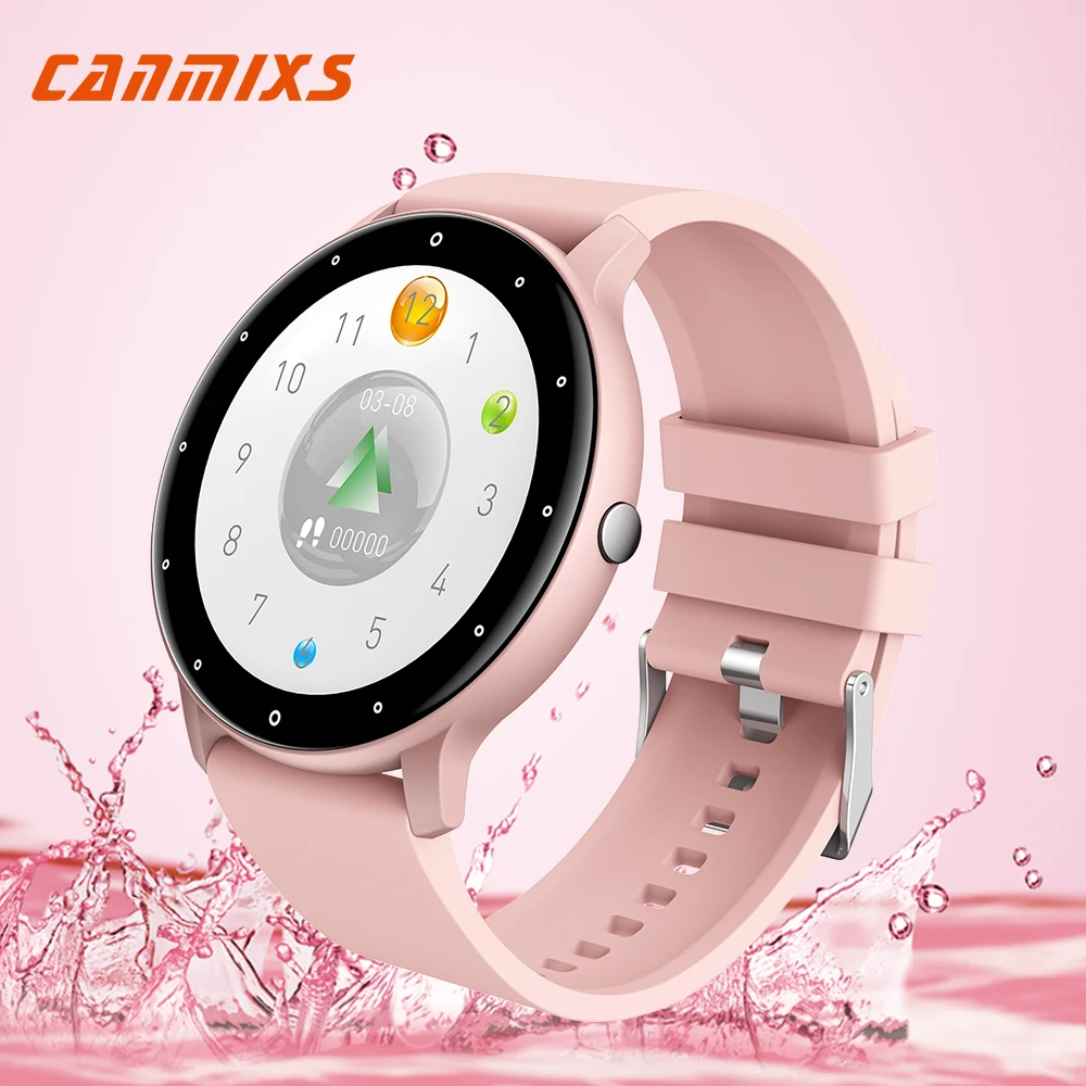 CanMixs ZL02d Smart Watch uomo donna Fitness Tracker impermeabile pressione  sanguigna Smartwatch Full Touch Android IOS per Xiaomi|Smart Accessories| -  AliExpress