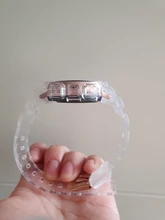 Correa de reloj de TPU para Samsung Galaxy Active 2, Correa deportiva transparente + funda para Galaxy Active 2 40mm