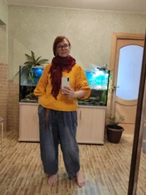 Loose Jeans Harem-Pants Denim Women Lantern Spring Vintage Female Cotton Do Autumn Retro