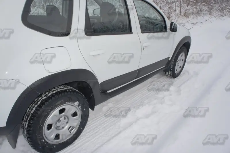 Защитные молдинги на дверь для Renault/Dacia Duster I 2010~ пластик ABS автомобильный Стайлинг украшения защитные аксессуары