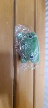 1 Uds. De cartera con forma de rana para Cosplay, monedero con forma de Animal verde, monedero de felpa suave, Mini cartera para tarjetas delgada