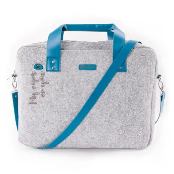 

Biggdesign Eyes on You Felt Notebook Bag