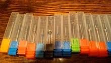 1pc de carburo de tungsteno de uñas taladro fresadora eléctrica manicura máquina ejercicios poco archivos de uñas herramientas Accesorios