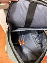 CEAVNI-Mochila impermeable con carga USB para hombre, bolsa de negocios informal Oxford para ordenador portátil de 15,6 pulgadas