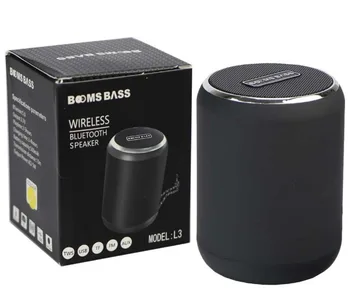

Portable Bluetooth speaker booms bass L3