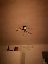 Lighting Ceiling-Lamps Romantic Bedroom Minimalist Modern Golden Warm And Creative Personality