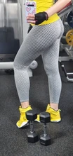 Mallas ajustadas de Fitness para mujer, Leggings de malla con realce, sin costuras, de cintura alta, transpirables, Sexy, para gimnasio y Yoga