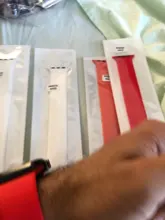 Solo bucle para reloj Apple Watch banda 44mm 40mm iWatch banda 38mm 42mm correa elástica pulsera de silicona Apple watch serie 5/4/3/SE/6/Correa