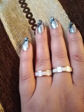 Anillo de plata de primera ley y titanio para hombre y mujer, sortija, plata esterlina 925, Circonia cúbica, zirconia, circonita, zirconita, diseño Simple, blanco y negro, aniversario