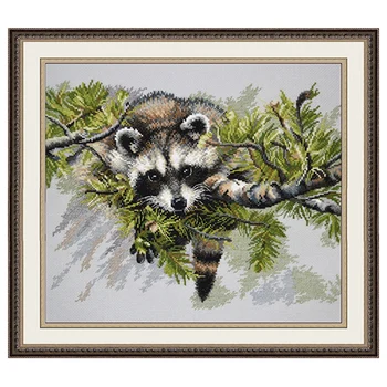 

904 set for embroidery 'oven' 'любопытство', 36*28 cm
