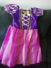 Chicas Rapunzel vestido de la princesa del traje para niña niños Cosplay Sofia Vestidos vestido de niños ropa de fiesta de cumpleaños 2-8 años