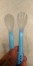 2 unids/set recién nacido silicona cuchara bebé horquilla de temperatura de seguridad de niños cubiertos para niños alimentación de bebé niño niños niñas suave