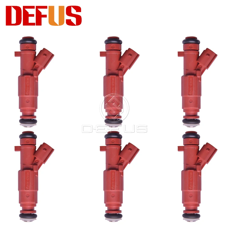 

6X NEW Fuel Injector OE 35310-2E000 Nozzle For Hyundai Elantra Kia 11-15 353102E000 Car Engine Valve Injection Fuel Injectors