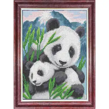 

Кбж-4035 Kanva with a pattern for the beads 'Mother and their beast. Pandes' A3