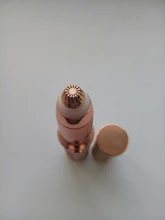 Pluma del condensador de ajuste para cejas para mujer, depiladora Facial de maquillaje, Afeitadora eléctrica portátil indolora, depilación corporal
