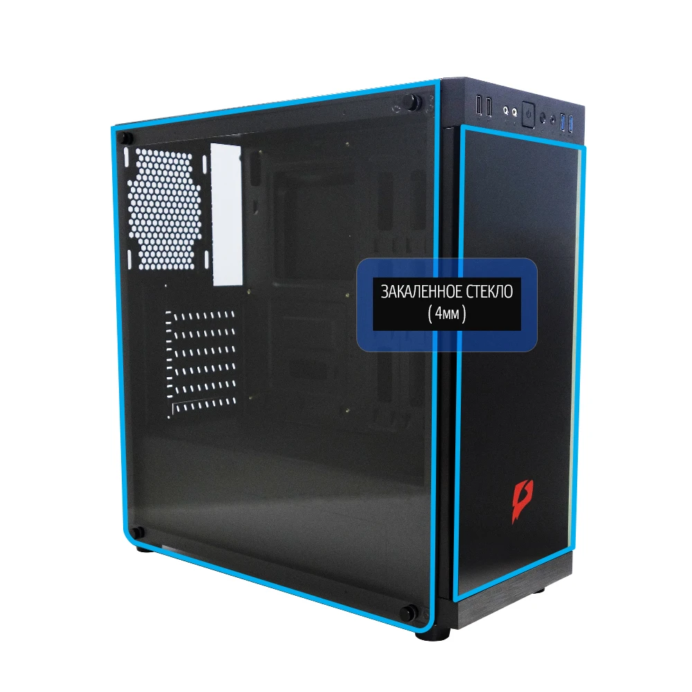 Системный блок e2e4 Engineer Intel Core i7 8700K 32Гб 240Гб SSD 2Тб HDD GeForce GT 710 DOS 8700k 32G GT710 2G|Настольные