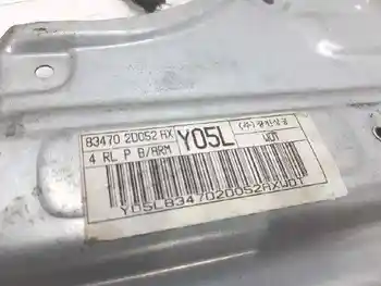 

834012D010 left rear hoists HYUNDAI ELANTRA (XD)