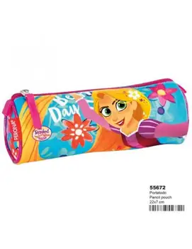 

▷ CASE PENCIL POUCH ROUND RAPUNZEL