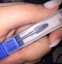 Brocas de carburo de tungsteno para manicura, accesorios para uñas, fresas eléctricas