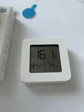 Xiaomi Mijia-Termómetro digital electrónico, medidor de temperatura inteligente inalámbrico 2 con bluetooth, higrómetro con app de Mijia, envío ráido