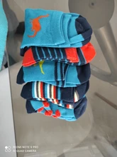 Calcetines de algodón con dibujos animados para bebé, calcetín cálido y transpirable, mezcla de colores, para otoño e invierno, 5 par/set
