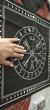 50*50cm no tejida mantel para Tarot runa adivinación Altar parche Tarot cubierta de tabla para los magos diario juegos