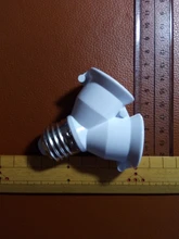Converter Bulb-Adapter Light-Lamp 2e27-Lamp-Holder E27 Splitter Y-Shape To Halogen LED