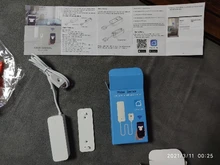 AVATTO-Sensor de fugas de agua con WiFi, Detector de fugas de agua, por aplicación Smartlife alertas de notificación, alarma de fugas de agua para seguridad del hogar