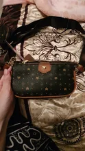 FOXER-Bolso cruzado 3 en 1 con monograma para mujer, bandolera con monedero extraíble de PVC, a la moda, 2020