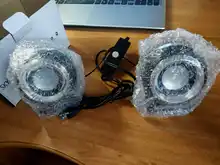 Altavoces Mini con cable para ordenador, altavoces de graves para ordenador portátil Teléfono de Escritorio, altavoz potente USB AUX, Audio Multimedia