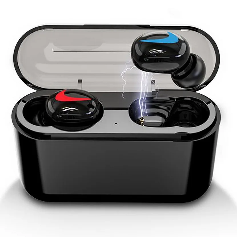 Синий 50 шт. HBQ-32 Bluetooth 5,0 наушники портативные TWS беспроводные наушники-вкладыши 3D стерео звук с микрофоном громкой связи спортивные наушники - Цвет: Синий